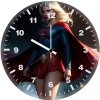 supergirl infinite strength 9g wall clock