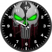 spawn logo rg wall clock