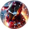 iron man metallic infinity vt wall clock