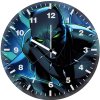 black panther art l7 wall clock