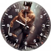wolverine artwork o2 wall clock