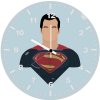 superman minimalism kf wall clock