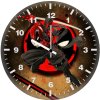 deadpool the merc with the mouth at wall clock