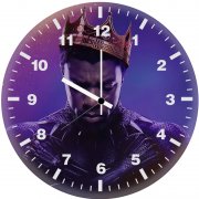 black panther rest in power ny wall clock