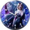 gwen stacy avenger bw wall clock