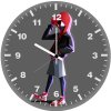 miles walking b8 wall clock