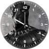 black panther art le wall clock
