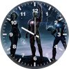 iron man captain america and black widow 26 wall clock