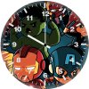 avengers infinity war little superheroes qq wall clock