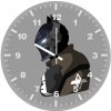 batman arkham knight minimalism vp wall clock