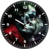 joker and harley quinn in love xw wall clock