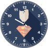 superman minimalists 0h wall clock