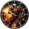 fighter mood deathstroke 0r wall clock