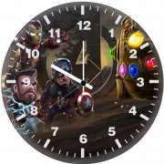 avengers endgame edition w3 wall clock