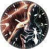 black spiderman suit ue wall clock