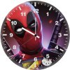 deadpool digital artwork yd wall clock