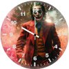 joker strikes 5t wall clock
