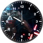 arkham knight the force awakens ug wall clock