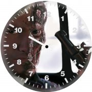 two face supervillain 9e wall clock