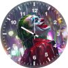 joker rain of madness and laughter 8l wall clock