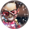 kid iron man ef wall clock