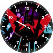 batman falling i7 wall clock