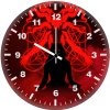 scarlet witch minimalist charm od wall clock
