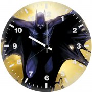 batman illustration new bt wall clock