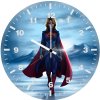 autumn frost supergirl 76 wall clock