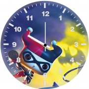 harley quinn dc funkoverse 1m wall clock