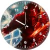 flash amazing art op wall clock
