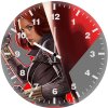 black widow comic art 39 wall clock