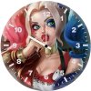 harley quinn cute hz wall clock