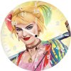 harley quinn artwork 67 wall clock