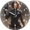 natasha romanoff in action ml wall clock