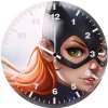 batgirl 4p wall clock