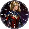 captain marvel4knew hw wall clock