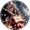 wonder woman crown princess od wall clock