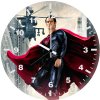 superman wanted w4 wall clock