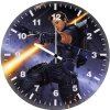 hawkeye art er wall clock