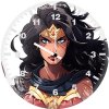 wonder woman warrior bz wall clock