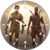 deadpool and wolverine handle their ideal abilities 5y wall cloc