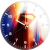 superman logo r5 wall clock