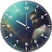 aquaman 54 wall clock