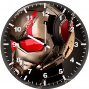 ant man mask art u2 wall clock