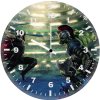 thor and hulk 60 wall clock
