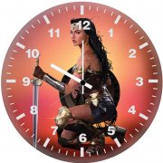 wonder woman warrior spirit unleashed ks wall clock