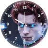 tom holland as wally west et wall clock