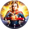 captain marvel 72 wall clock