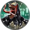 venom pop culture art ny wall clock